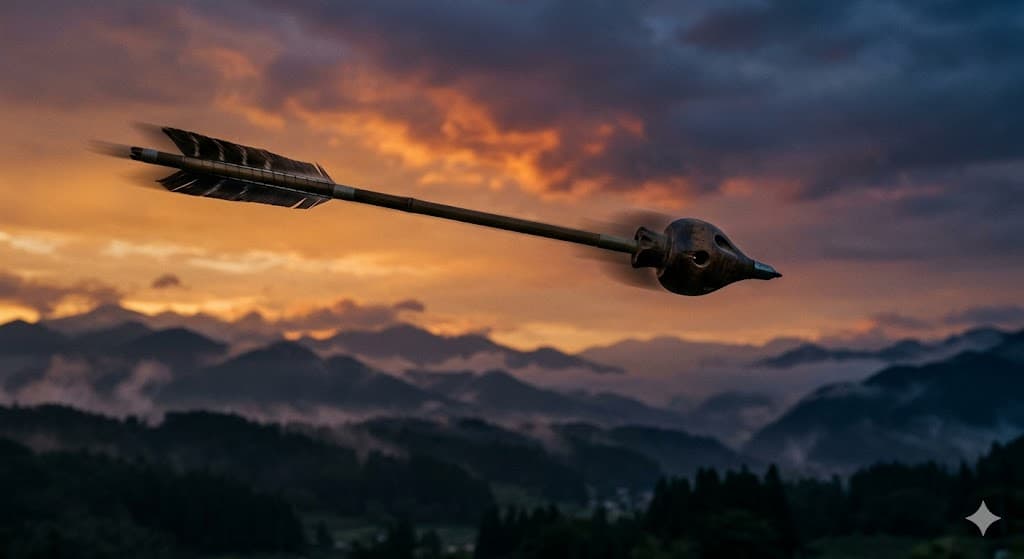 Scarlet and the Whistling Arrow: How the Kaburaya Carried Japan's Belief That Sound Itself Could Drive Away Evil